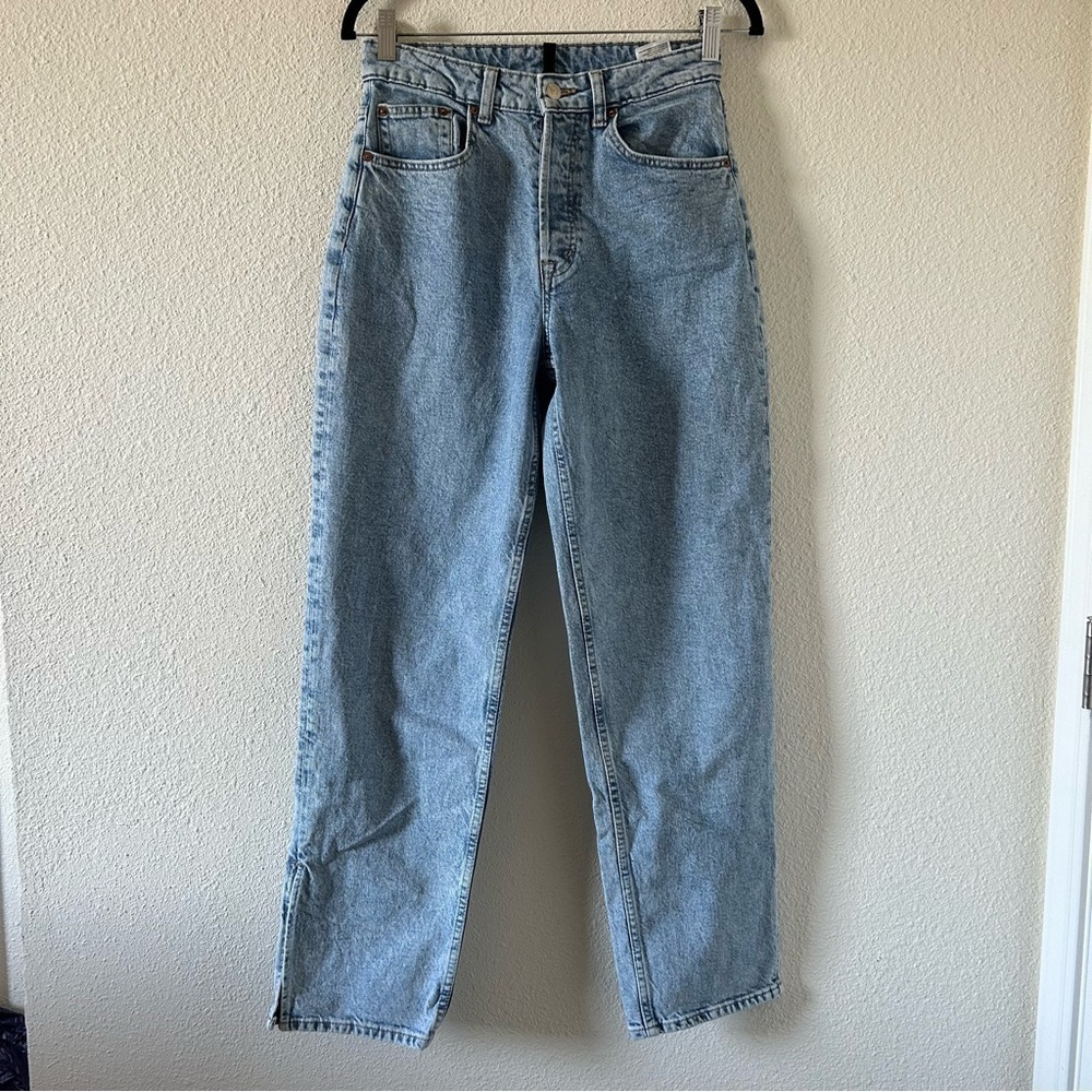 Divided Women’s Jeans Sz 6 Blue Button Fly High Waisted Casual Contemporary